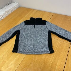 Boys Sweatshirt Championship Gray/black Size Small 6/7